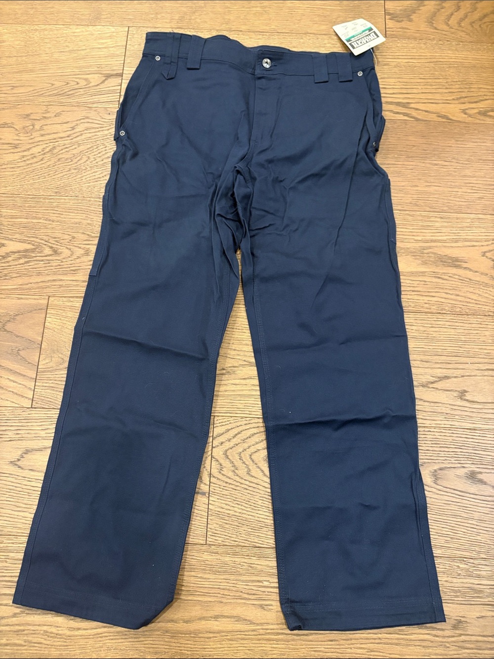 Duluth Men's Navy Work Pants - Classic Straight Leg size w 34 x 30 l